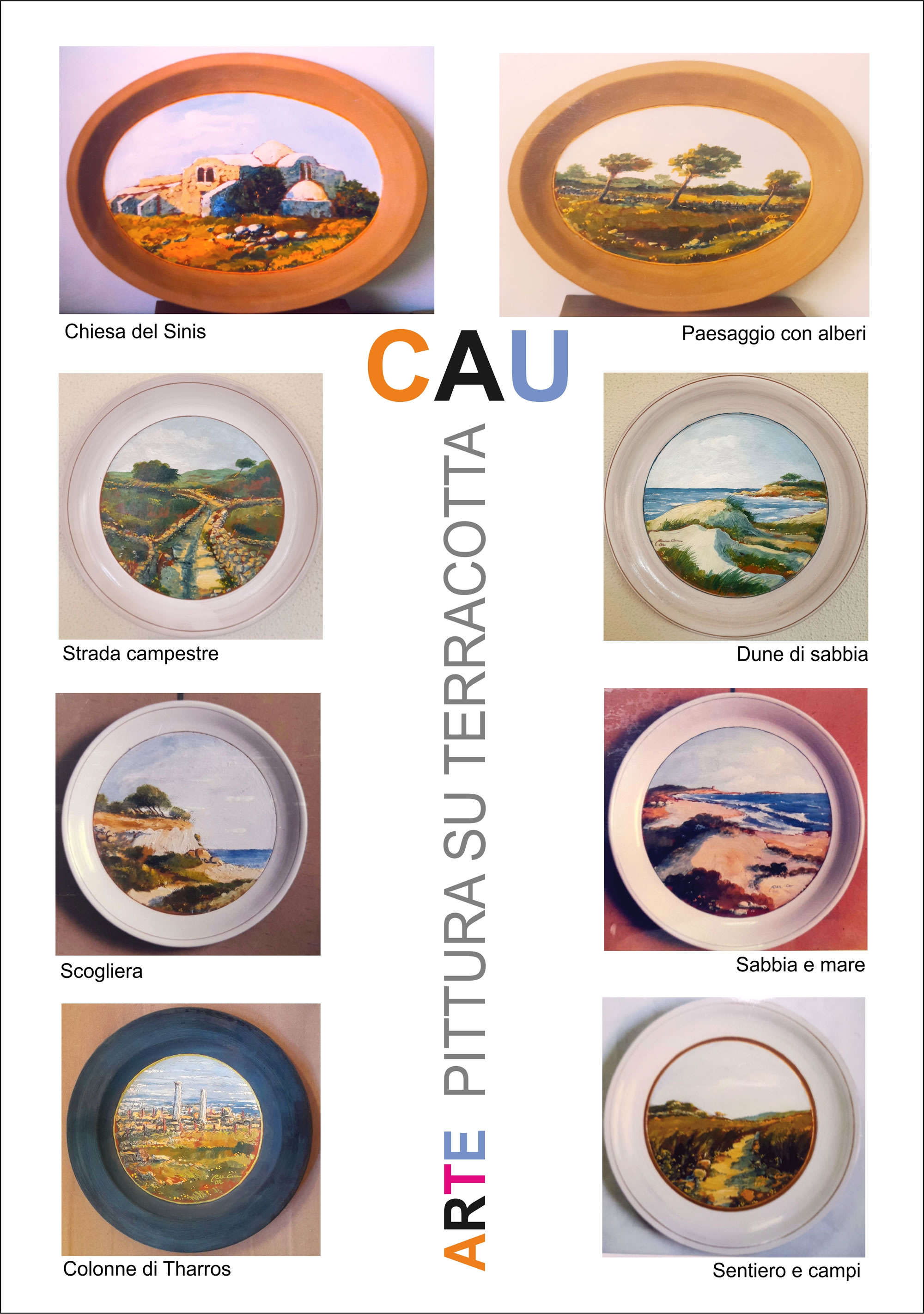 CAU Contemporary Art - Pittura su Terracotta